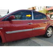 Resim ANDOTOAKSESUAR Renault Megane 2 Cam Kapı Direk Krom 2 Parça 