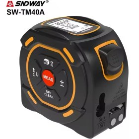 Resim Sndway SW-TM40A Lazer Mesafe Ölçerli Şerit Metre 