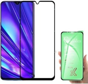 Resim Samsung A30 Ekran Koruyucu Seramik Nano Cam Esnek Tam Full Kaplayan Kırılmaz 