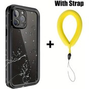 Resim Cloudstore İphone Uyumlu Xs İçin Ip68 Su Geçirmez Dalış Kılıfı Darbeye Dayanıklı Şnorkelle Yüzme Kapak 