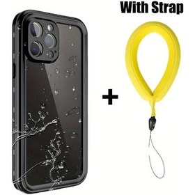 Resim Cloudstore İphone Uyumlu Xs İçin Ip68 Su Geçirmez Dalış Kılıfı Darbeye Dayanıklı Şnorkelle Yüzme Kapak 