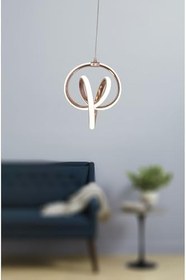 Resim TT AYDINLATMA TT317-FSR TT Aydınlatma Stilla Modeli Fransız Sarısı Kaplama (Sarı Işık) Led Avize Sarı 30 x 60 