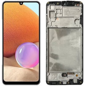 Resim Samsung Galaxy A32 4G A325 Lcd Ekran Dokunmatik Siyah Servis Çıta 