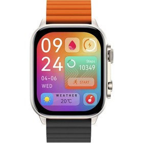 Resim Spovan Atlasx-3 Sesli Görüşme Amoled Aod Nfc Smart Tansiyon Akıllı Saat 