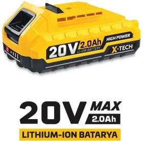 Resim Profesyonel 20 Volt Yedek Batarya (2.0AH) 