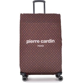 Resim Pierre Cardin Büyük Boy Koruyucu Valiz Kılıfı Likralı 