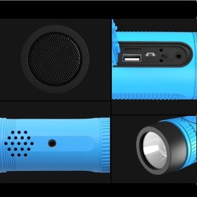 Resim Besthome1 Zealot S1 Su Geçirmez Hoparlör - 8 Saat Oynama, El Feneri, Tf Kart, Gri 