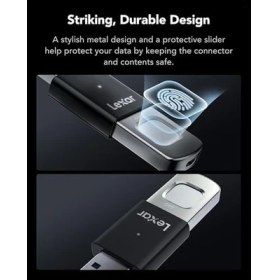 Resim Nisar Store Jumpdrive Fingerprint F35 Pro 64 GB USB 3.0 Sürücü, 300 Mb/s'ye Kadar OKUMA/150 Mb/s Yazma, USB Bellek, 10 Parmak Izi Kimliğine Izin Verilir, Bellek Çubuğu, Pc/laptop (LJDF35P064G-RNBNG) 