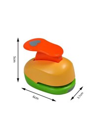 Resim Kamei Şekilli Delgeç Kalp 1.3 Cm Km8805 Çok Renkli 