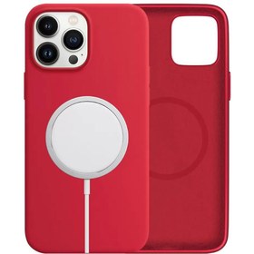 Resim BİKAPAK Magsense Iphone 14 Pro Max Red Kapak 