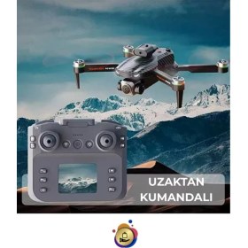 Resim S9S Katlanabilir Drone 4K Kameralı Fpv Canlı Yayın 360° Akrobatik Drone Mini Quadcopter Drone 