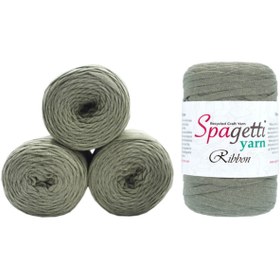 Resim Spagettiyarn Haki Ribbon 16 - 4'lü Set 