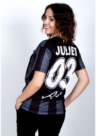 Resim Çiftlere Özel Futbol Forması Siyah & Beyaz 18 Beyaz - Siyah 