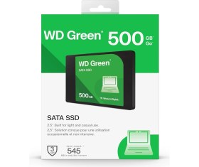 Resim Binbir Göz Bilgisayar Wd Green 500GB 545/465MB/S Sata 3.0 SSD WDS500G5G0A 