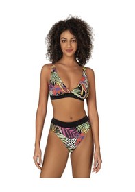 Resim Endeep Kadın Toparlayıcı Desenli Bikini Takımı-siyah 