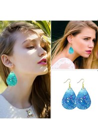 Resim Epoksi Silikon Kalıp Çoklu Damla Kolye Anahtarlık Küpe Kalıbı 24 Lü 