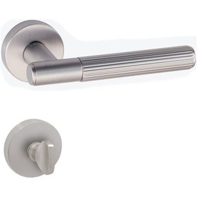 Resim Doğanlar Lore Süper Saten Rozetli Kapı Kolu Takım-wc Kol Pk001dgn0047 Renkli 