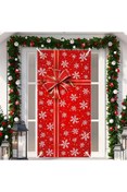 Resim PROMISEBACKDROP2 190x75cm Lastikli kapı süsü, Kumaş kapı giydirme, Christmas decor, Yılbaşı, Okul etkinlik kapı süsü 