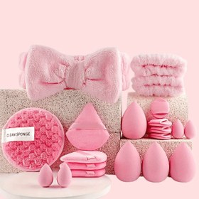 Resim 20-51 Parça Pembe Makyaj Fırçası Seti - Profesyonel Güzellik Kiti, Çok Boyutlu Fırçalar, Ultra-Yumuşak Sünger & Kadife Bandana. Seyahat Dostu Büyük Kapasiteli Makyaj Çantası, Dayanıklı Puf. 2025 Yılın En İyi Hediye Seçimi (Noel/Sevgililer Günü) - En Popüler Pembe Set 