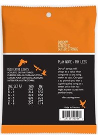 Resim Martin Co Darco D510 80/20 Bronze Akustik Gitar Teli , Extra Light 10-47 