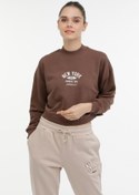 Resim WL SOFIA-N 16GF857 3PR Kahverengi Kadın Sweatshirt Lumberjack