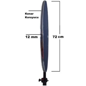 Resim DARTSAN Tripod Ayaklı Dart Arkalık Stand Seti. Lacivert Renk. . 