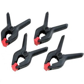 Resim Büro Ev Ofis Hobi Takım Çantası İçin 4adet 8cm Mini Yaylı Plastik Kıskaç Seti 
