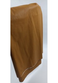 Resim Hardal Sarısı Deri Kumaş 