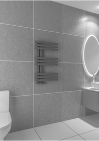 Resim Warma Elche Dizayn Havluluk Radyatör 500X800 Pütürlü Antrasit 