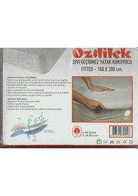 Resim Özdilek Fitted Alez Çift Kişilik Alez Sıvı Geçirmez Alez Yatak Koruyucu 180x200 Cm - - 