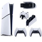 Resim Sony Playstation 5 Slim Digital 1 TB YD + 2 Kol + Şarj istasyonu + Kamera 