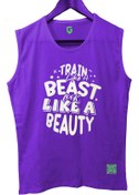 Resim TOP GLORY Trainbeast Kolsuz Sporcu T-shirt Tank Top 