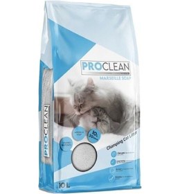 Resim Proclean Marsilya Sabun Kokulu Topaklanan Kedi Kumu 1 Adet 10 Lt 