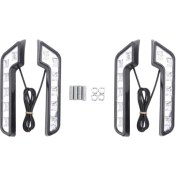Resim 4x 12V Süper Parlak Drl LED Arabalar Için Gündüz Koşu Işık (Yurt Dışından) 