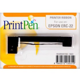 Resim Prıntpen Epson Erc 22 Mor Uyumlu Şerit 