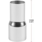 Resim Araba Modifiye Egzoz Borusu Boru Bağlantısı Emme Borusu Bağlantı Aksesuarları 51mm-63mm 1052 