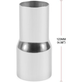 Resim Araba Modifiye Egzoz Borusu Boru Bağlantısı Emme Borusu Bağlantı Aksesuarları 51mm-63mm 1052 