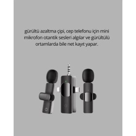 Resim Tak ve Kullan Mikrofon - Gürültü Engelleyici 