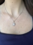 Resim Silver Güneş Kolye 
