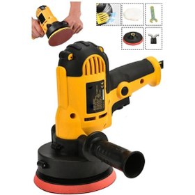 Resim Moonshop Set1 Profesyonel 15 Parça Set 125MM Zımpara Polisaj Makinesi 