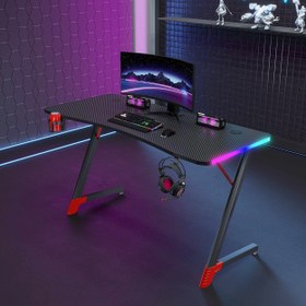Resim Spark RGB Aydınlatmalı Oyuncu Masası 