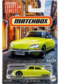 Resim Matchbox European Streets - 1968 Ds 21 Pallas Hvv41 Renkli 