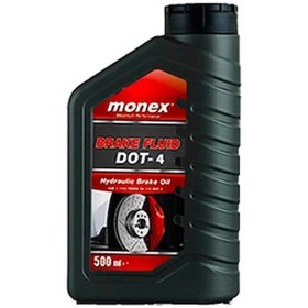 Resim Monex Brake Fluid Dot 4 500 ml Fren Hidrolik Sıvısı 