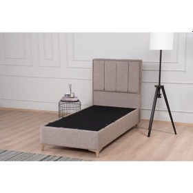 Resim Kilim Mobilya Gold Therapy Sandıklı Baza Ve Başlık Seti Kahverengi ( Yatak Dahil Değildir ) 090x190 Kahverengi 