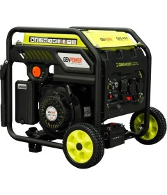 Resim Genpower Gbg 40ie Model 4 Kva, Benzinli, Marşlı, Tekerlekli Açık Tip, Dijital Inverter Monofaze ( 220 Volt) Portatif Jeneratör 