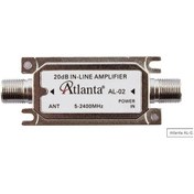 Resim Atlanta AL-02 AL02 Sinyal Hat Yükseltici Güçlendirici Line Amplifier 20 dB 