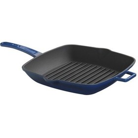 Resim Lava Grill Tava 26*26 Metal Saplı Mavi 