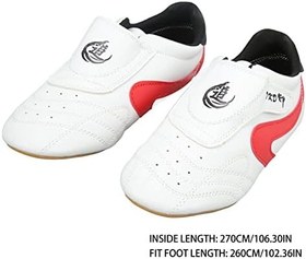 Resim Taekwondo Ayakkabıları, Unisex Yetişkinler Karate Spor Ayakkabılar Oxford Deri tabanları Dövmek dövüş sanatları Ayakkabıları Nefes Alabilir Spor Spor Salonu Ayakkabıları Boks 