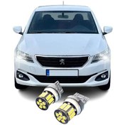 Resim Megamarket06 Peugeot 301 Uyumlu Led Gündüz Farı Ampulü Photon T20 Ph7215 