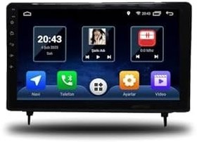 Resim Martechno Honda Civic Fe 2021-2022 Uyumlu Android Multimedya 6gb Ram 128gb Hafıza 